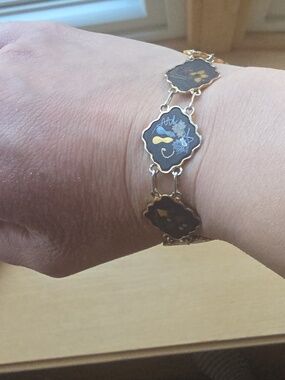 Japanese Damascene bracelect